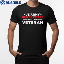 USA Army Nurse Corps Veteran Patriotic T-Shirt