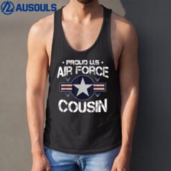 US Air Force Proud Cousin -Proud Air Force Cousin Father Day Tank Top