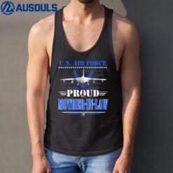 US Air Force Proud Mother-in-law -USAF Air Force Veterans Tank Top