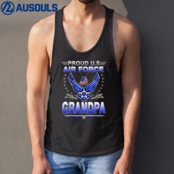 US Air Force Proud US Air Force Proud Grandpa Air Force Tank Top