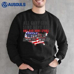 US Flag VETERANS AGAINST TRUMP Anti Trump Election Sweatshirt