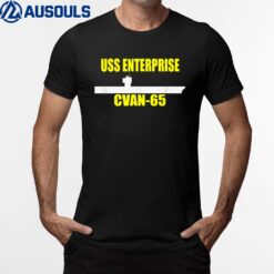 USS Enterprise CVAN-65 Aircraft Carrier Sailor Veterans Day T-Shirt