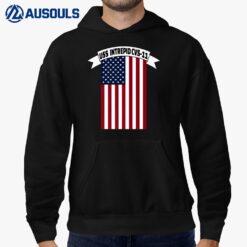 USS Intrepid CVS-11 Aircraft Carrier Veteran Day Fathers Day Hoodie