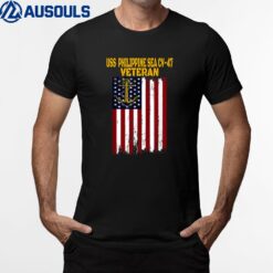 USS Philippine Sea CV-47 Aircraft Carrier Veterans Day T-Shirt