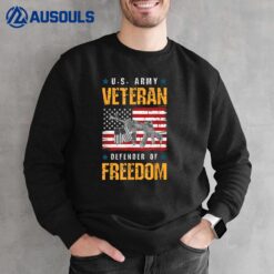 US Veteran Defender of freedom Veterans day Sweatshirt