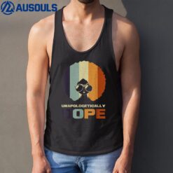 Unapologetically Dope African American Funny Afro Tank Top