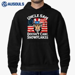 Uncle Sam Doesn't Care Snowflakes Hoodie