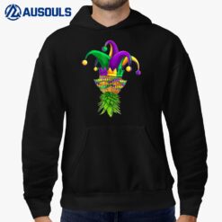 Upside Down Pineapple Mask Mardi Gras Shirt Kids Men Women Hoodie