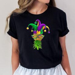 Upside Down Pineapple Mask Mardi Gras Shirt Kids Men Women T-Shirt