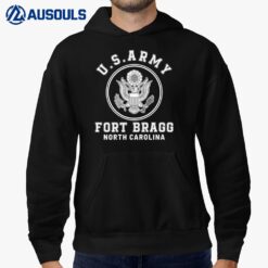 Veteran Fort Bragg North Carolina NC 82nd Airborne Soldier Hoodie