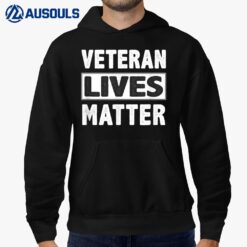 Veteran Lives Matter - Vintage Style Hoodie