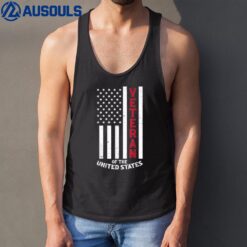 Veteran Of The United States US Flag Memorial Day Patriotic Tank Top