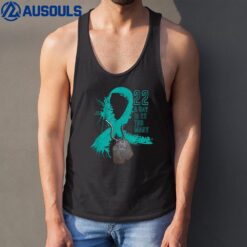 Veteran Suicide Awareness Ribbon 22 A Day Is 22 Too Many Tank Top