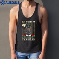 Veterans Day Iraq Afghanistan Combat Veteran Proud US Army Tank Top