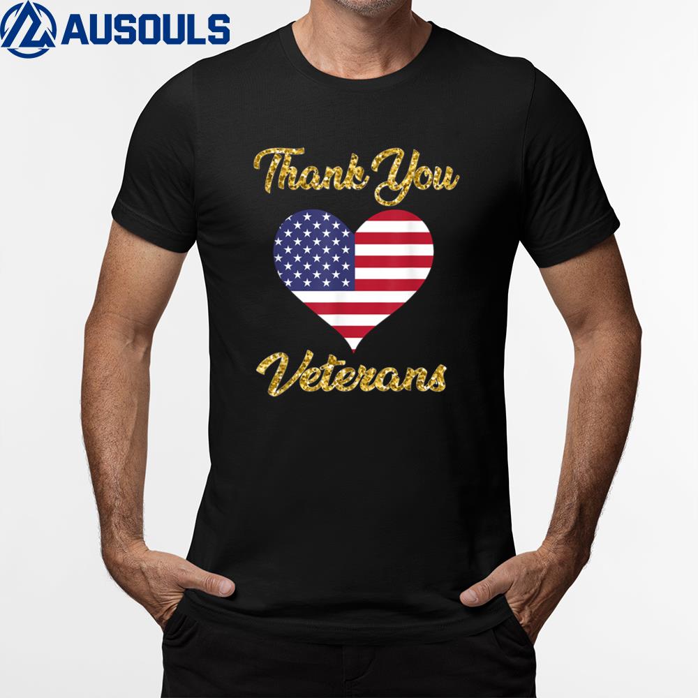 Veterans Day with American Flag Dad T-Shirt Hoodie Sweatshirt For Men Women