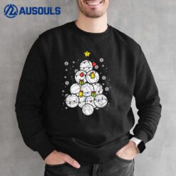 Volleyball Christmas Tree Xmas Sports Player Sweatshirt