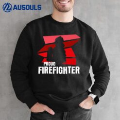 Volunteer Fire Department Proud firefighter Sweatshirt