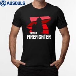 Volunteer Fire Department Proud firefighter T-Shirt