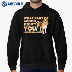 What P Didn't You Understand - Beagle Dog Lover Pet Owner Hoodie