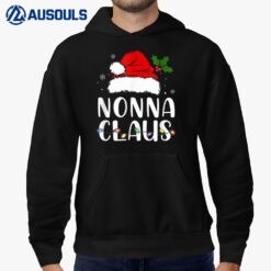 Winters Nonna Clause Christmas Pajama Family Matching Xmas Hoodie