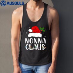 Winters Nonna Clause Christmas Pajama Family Matching Xmas Tank Top