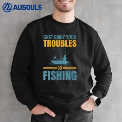 Womens Fishing Rods Lovers  Funny Fishing Sayings  Funny Fishing Ver 2 Sweatshirt