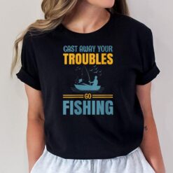 Womens Fishing Rods Lovers  Funny Fishing Sayings  Funny Fishing Ver 2 T-Shirt