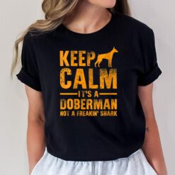 Womens Funny Doberman  Men Women Doberman Pinscher Dog Walker T-Shirt