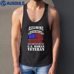 Women US Veteran  - Dont Assume Tank Top