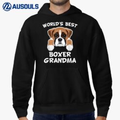 World's Best Boxer Grandma Dog Granddog Hoodie