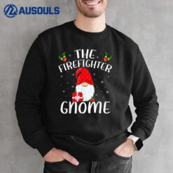 Xmas Holiday Family Matching The Firefighter Gnome Christmas Sweatshirt
