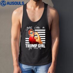 Yes I'm A Trump Girl Get Over I Trump 2020 Tank Top