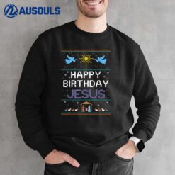 Birthday Cake Happy Birthday Jesus Christian Ver 2 Sweatshirt