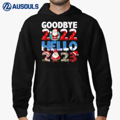 hello 2023 happy new year 2023 new years eve party supplies Hoodie