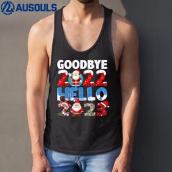 hello 2023 happy new year 2023 new years eve party supplies Tank Top