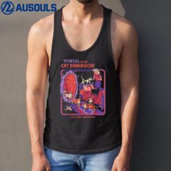 portal to the cat dimension Halloween Tank Top