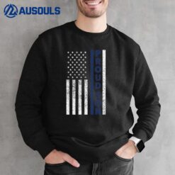 Proud Son American Flag Police Son Sweatshirt