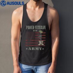 proud veteran of the army Boots Veterans Day Tank Top