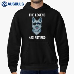 The Legend Has Retired Police K-9 Hoodie