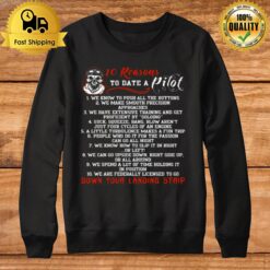 10 Reasons Pilot Landing Sweatshirt