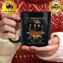 11Th Anniversary 2012 2023 Hollywood Vampires Thank You For The Memories Signatures Mug