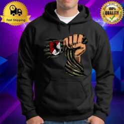 11Th Armored Cavalry Regiment Flag Vintage Strong Support Hoodie