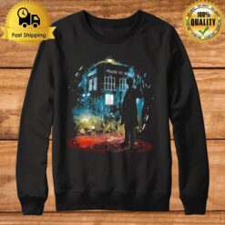 11Th Time Storm Matt Smith Rainbow Version Sweatshirt