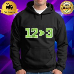 12 More Than 3 Seattle Football Hoodie