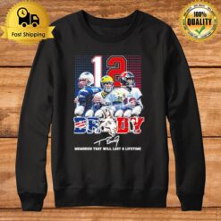 12 Tom Brady Buccaneer Memories That Will Last A Lifetime Signature Sweatshirt