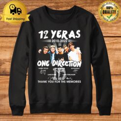 12 Years Of Direction Retro Illustration Sweatshirt