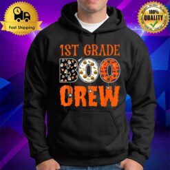 1St Grade Boo Crew First Grade Teacher Student Halloween Hoodie