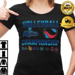 7 Teams 2023 Men'S National Collegiate Volleyball Championship T-Shirt