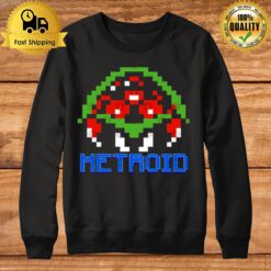 8Bit Pixel Design Super Metroid Sweatshirt