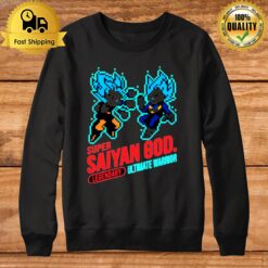 8 Bit Super Saiyans Dragon Ball Sweatshirt